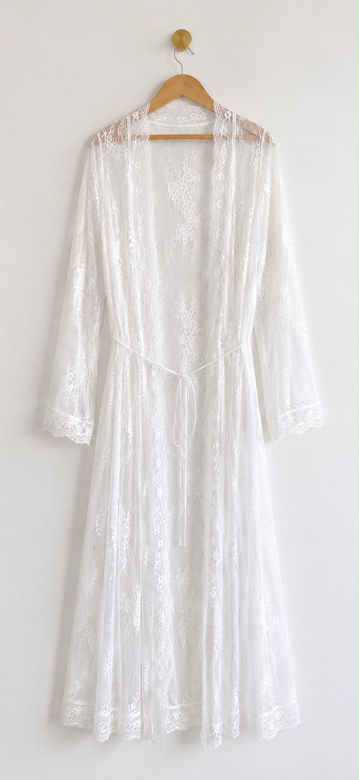 Lace Robe - Sansar bridal