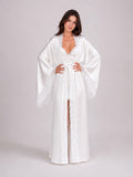 Satin Robe - Sansar bridal