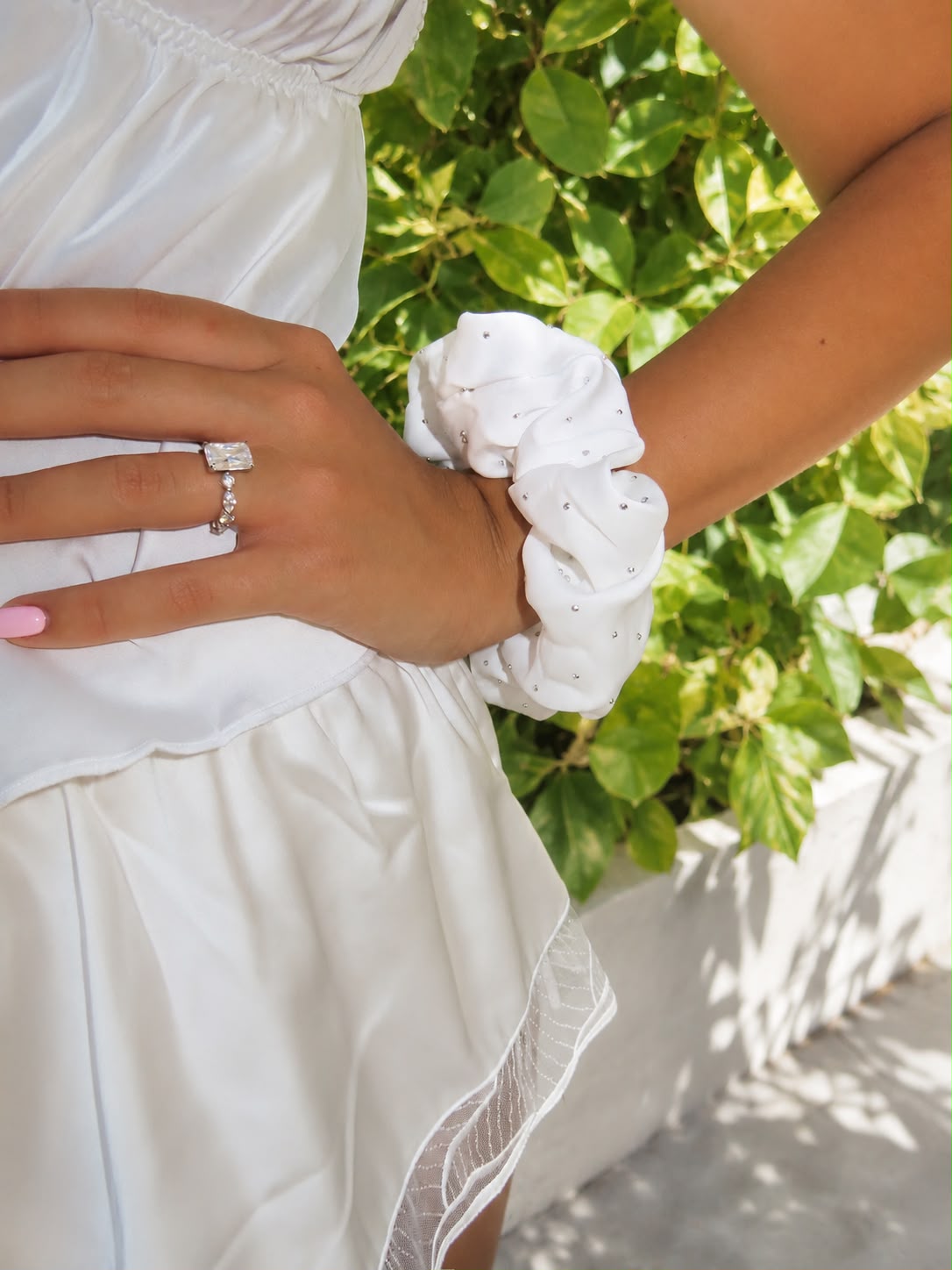 Silk Scrunchy - Sansar bridal